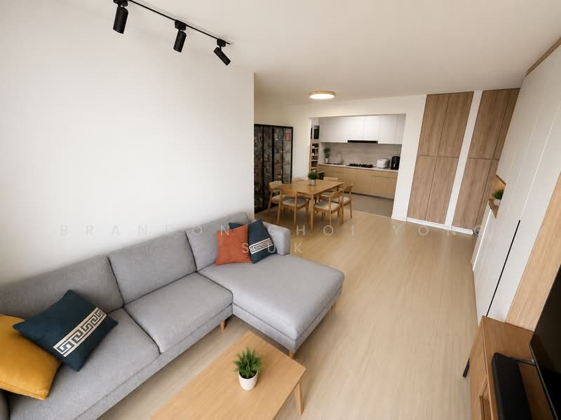 668A Edgefield Plains, 668A Edgefield Plains, 3 Bedrooms, 1,001 sqft, HDB Flat For Sale, by Brandon Choi Yong Suk, 500193080 - Living Room - PropertyGuru.com.sg
