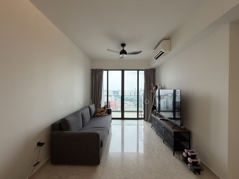 Stirling Residences, 23 Stirling Road, 3 Bedrooms, 1,055 sqft, Condominium For Rent, by Vivian Wong, 500193111 - Living Room - PropertyGuru.com.sg