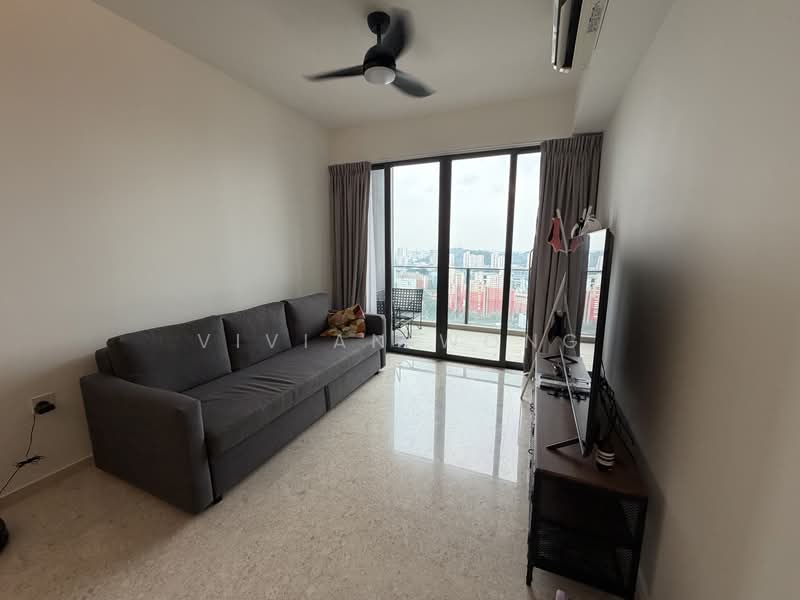 Stirling Residences, 23 Stirling Road, 3 Bedrooms, 1,055 sqft, Condominium For Rent, by Vivian Wong, 500193111 - Living Room - PropertyGuru.com.sg