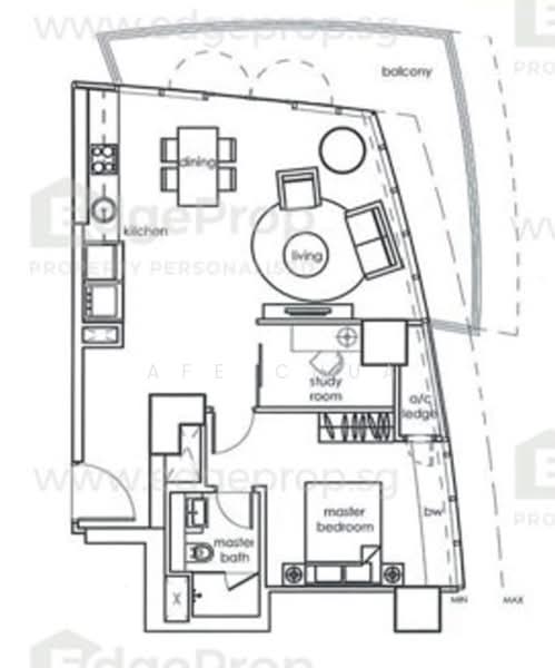 One Shenton, 1 Shenton Way, 1 Bedroom, 947 sqft, Condominium For Sale, by Afe Chua, 500193146 - PropertyGuru.com.sg