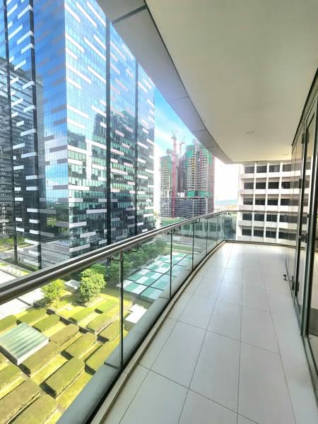 One Shenton, 1 Shenton Way, 1 Bedroom, 947 sqft, Condominium For Sale, by Afe Chua, 500193146 - Balcony - PropertyGuru.com.sg