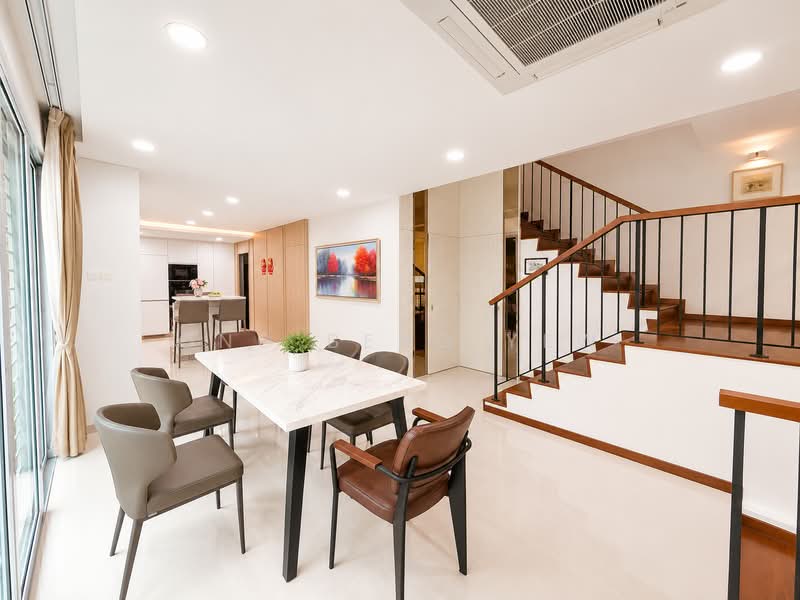 🔥 🔥 🔥 Best Value Landed Home in Eaton Park!🔥 🔥 🔥, Buangkok / Gerald / Eaton, 5 Bedrooms, 3,000 sqft, Semi-Detached House For Sale, by Ong Beng Yew, 500193149 - Dining Room - PropertyGuru.com.sg