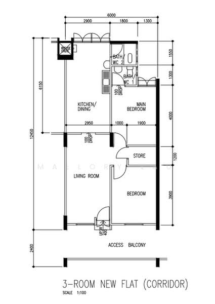 405 Ang Mo Kio Avenue 10, 405 Ang Mo Kio Avenue 10, 2 Bedrooms, 721 sqft, HDB Flat For Sale, by Mallory Lau, 500193152 - PropertyGuru.com.sg