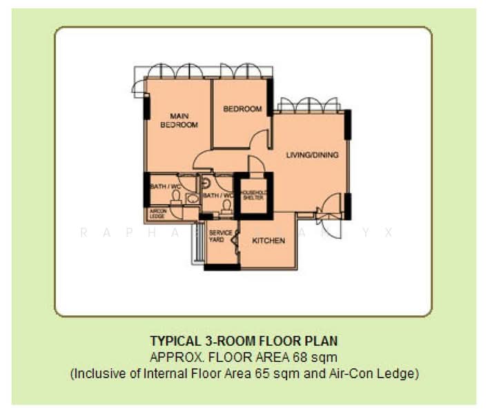 476A Upper Serangoon View, 476A Upper Serangoon View, 2 Bedrooms, 732 sqft, HDB Flat For Sale, by Raphael Seah YX, 500193164 - PropertyGuru.com.sg