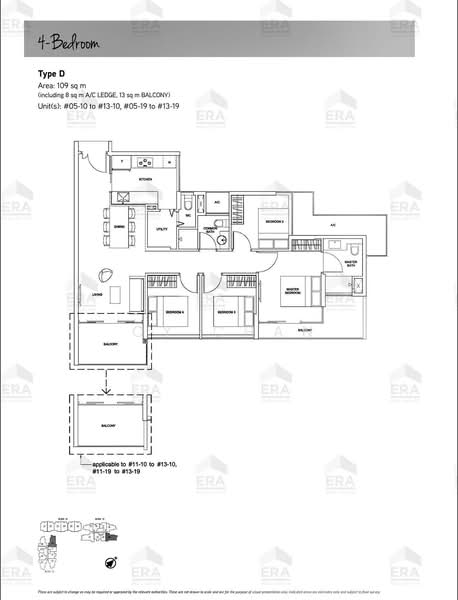 Nine Residences, 14 Yishun Avenue 9, 4 Bedrooms, 1,173 sqft, Condominium For Sale, by CY Chan, 500193166 - PropertyGuru.com.sg