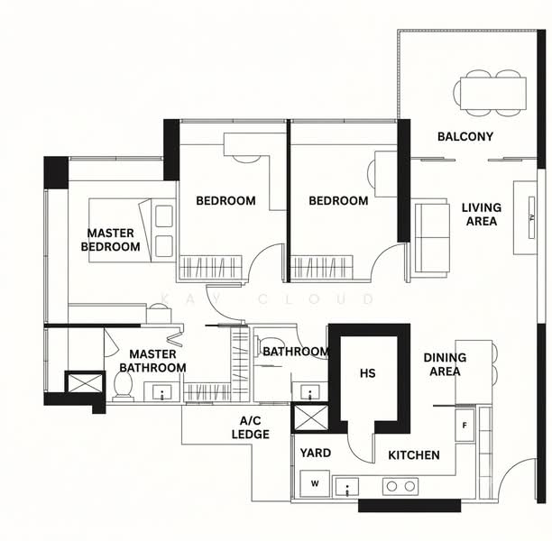 8 Boon Keng Road, 8 Boon Keng Road, 3 Bedrooms, 1,152 sqft, HDB Flat For Sale, by Kay Cloud, 500193179 - PropertyGuru.com.sg