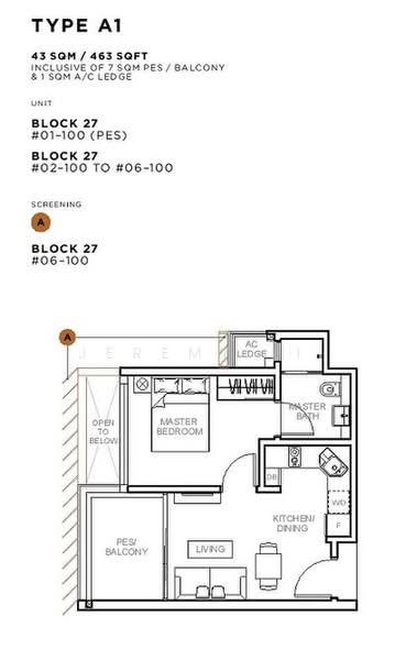 Sophia Hills, 27 Mount Sophia, 1 Bedroom, 463 sqft, Condominium For Sale, by Jeremy Li, 500193211 - PropertyGuru.com.sg