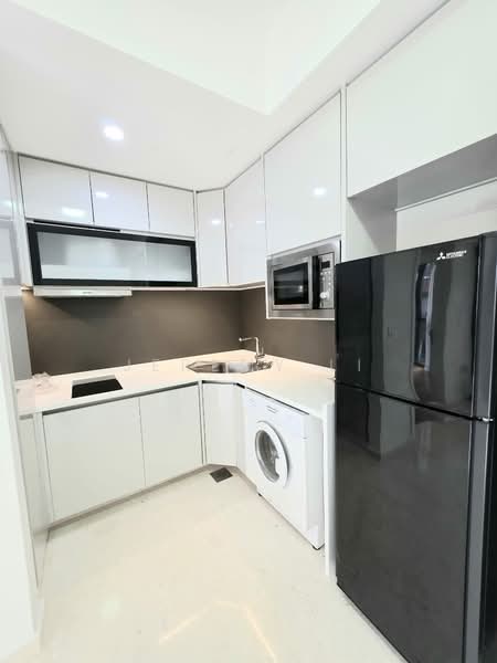 Sophia Hills, 27 Mount Sophia, 1 Bedroom, 463 sqft, Condominium For Sale, by Jeremy Li, 500193211 - Kitchen - PropertyGuru.com.sg