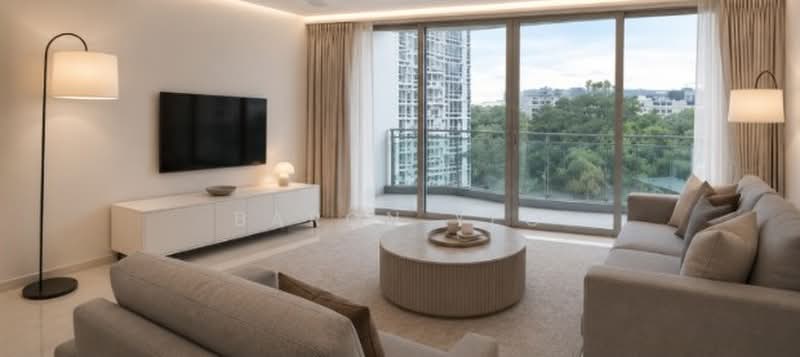 The Meyerise, 97 Meyer Road, 2 Bedrooms, 883 sqft, Condominium For Sale, by Baron Yeo, 500193219 - Living Room - PropertyGuru.com.sg