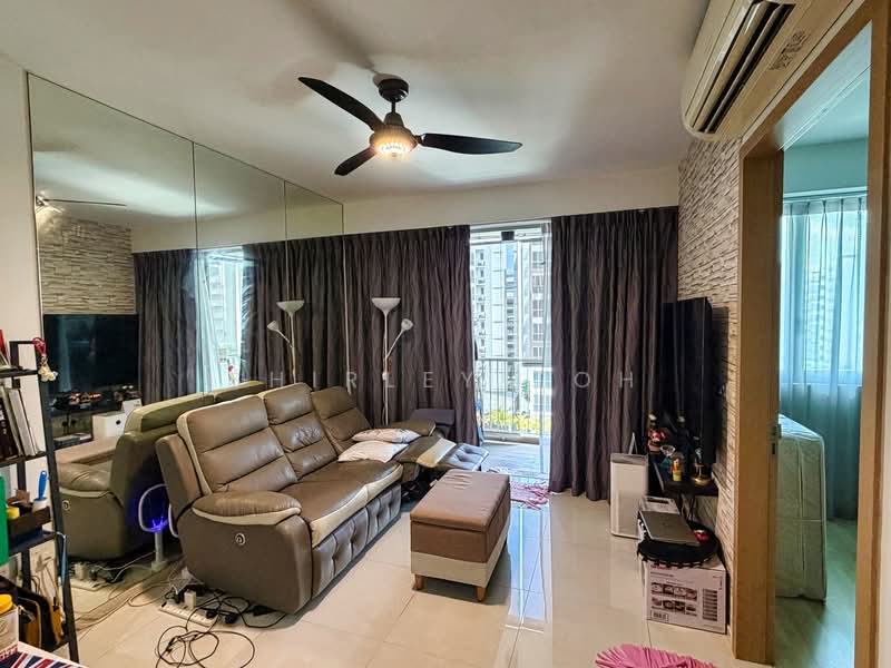 Ripple Bay, 4 Pasir Ris Link, Studio, 484 sqft, Condominium For Rent, by Shirley Toh, 500193220 - Living Room - PropertyGuru.com.sg