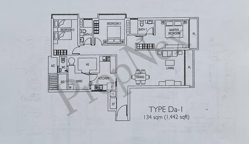 Citylights, 80 Jellicoe Road, 3 Bedrooms, 1,442 sqft, Condominium For Sale, by Baron Yeo, 500193241 - PropertyGuru.com.sg