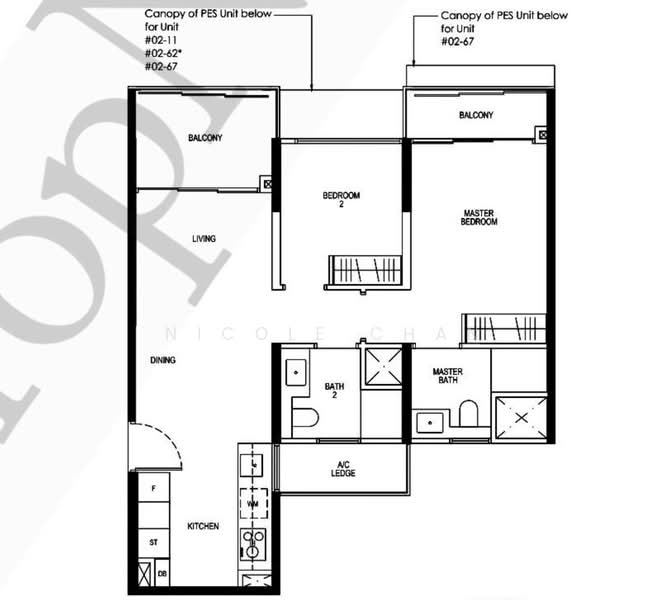Daintree Residence, 11D Toh Tuck Road, 2 Bedrooms, 743 sqft, Condominium For Sale, by Nicole Chan, 500193258 - PropertyGuru.com.sg