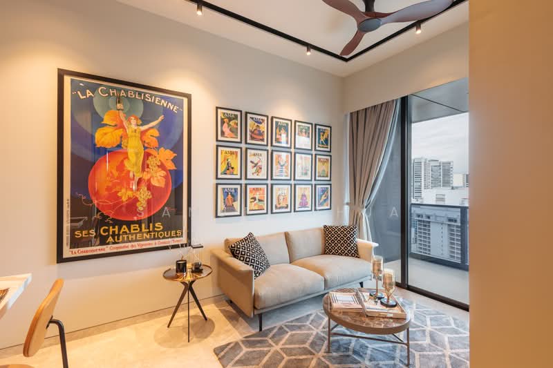 3 Cuscaden, 3 Cuscaden Walk, Tanglin / Holland / Bukit Timah, 2 Bedrooms, 764 sqft, Condominium For Sale, by Samuel Phua, 500193314 - Living Room - PropertyGuru.com.sg