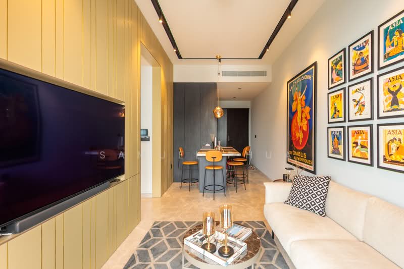 3 Cuscaden, 3 Cuscaden Walk, Tanglin / Holland / Bukit Timah, 2 Bedrooms, 764 sqft, Condominium For Sale, by Samuel Phua, 500193314 - Living Room - PropertyGuru.com.sg