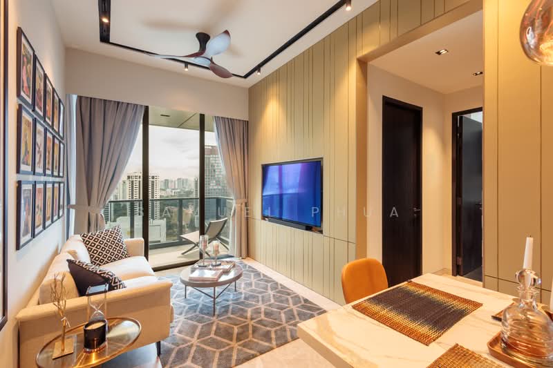 3 Cuscaden, 3 Cuscaden Walk, Tanglin / Holland / Bukit Timah, 2 Bedrooms, 764 sqft, Condominium For Sale, by Samuel Phua, 500193314 - Living Room - PropertyGuru.com.sg