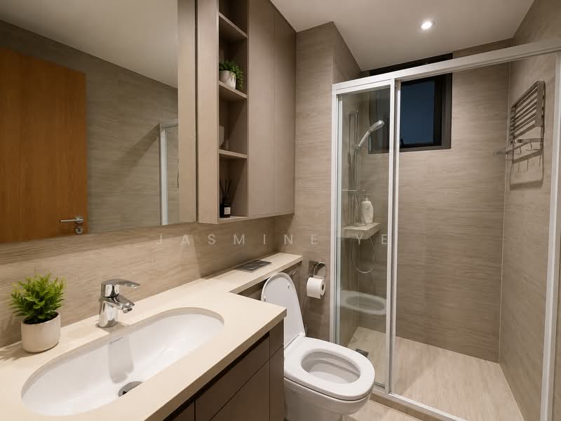 Rivercove Residences EC, 38 Anchorvale Ln, 4 Bedrooms, 1,281 sqft, Condominium For Sale, by Jasmine Ye, 500193346 - Bathroom - PropertyGuru.com.sg