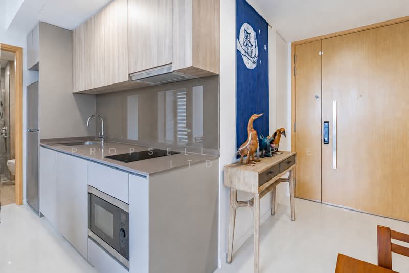 The Jovell, 21 Flora Drive, 1 Bedroom, 527 sqft, Condominium For Sale, by Elaine Wong, 500193347 - Kitchen - PropertyGuru.com.sg