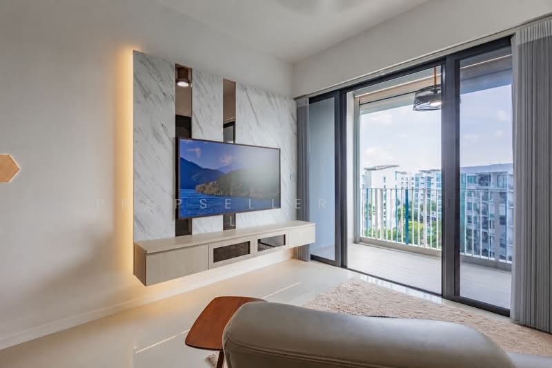 The Jovell, 21 Flora Drive, 1 Bedroom, 527 sqft, Condominium For Sale, by Elaine Wong, 500193347 - Living Room - PropertyGuru.com.sg