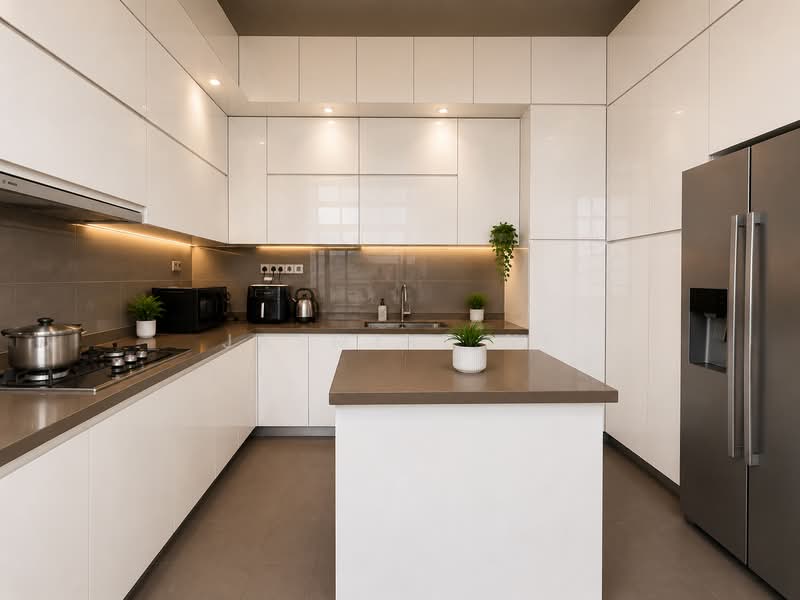 Hua Guan Garden, Hua Guan Crescent, 6 Bedrooms, 9,500 sqft, Semi-Detached House For Sale, by Jasmine Ye, 500193392 - Kitchen - PropertyGuru.com.sg