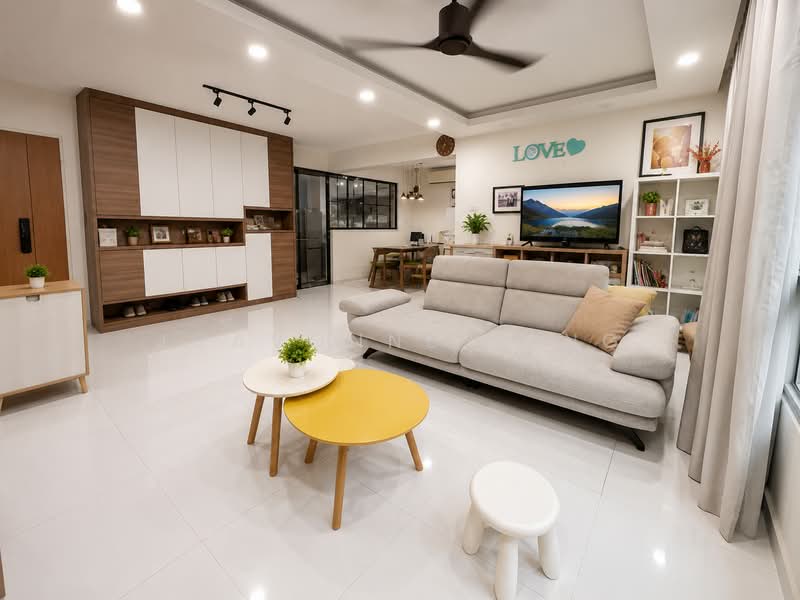 439B Bukit Batok West Avenue 8, 439B Bukit Batok West Avenue 8, 3 Bedrooms, 1,216 sqft, HDB Flat For Sale, by Joavonne Tang, 500193407 - Living Room - PropertyGuru.com.sg