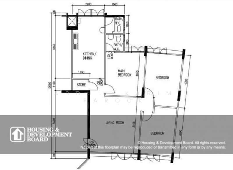 102 Jalan Rajah, 102 Jalan Rajah, 3 Bedrooms, 1,012 sqft, HDB Flat For Sale, by Abdul Karim Farook, 500193452 - PropertyGuru.com.sg