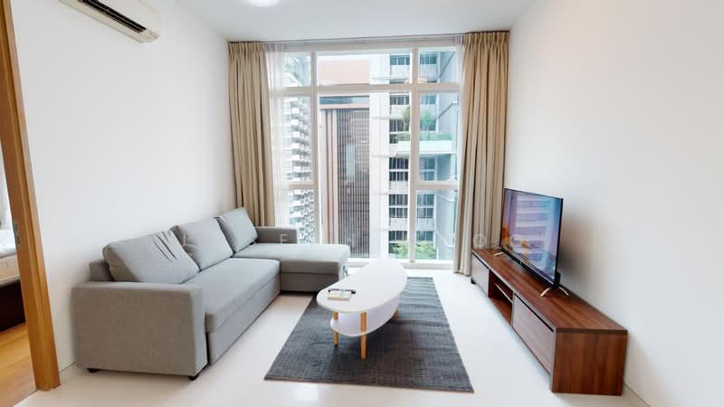 76 Shenton, 76 Shenton Way, 1 Bedroom, 592 sqft, Apartment For Rent, by Joseph Khoo, 500193459 - Living Room - PropertyGuru.com.sg
