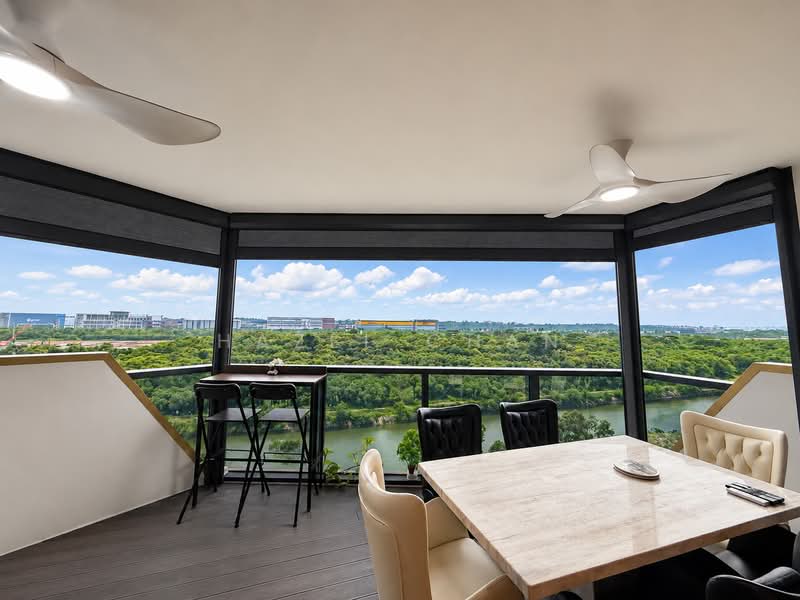 Riverfront Residences, 41 Hougang Avenue 7, 4 Bedrooms, 1,485 sqft, Condominium For Sale, by Hazel Chan, 500193480 - Balcony - PropertyGuru.com.sg