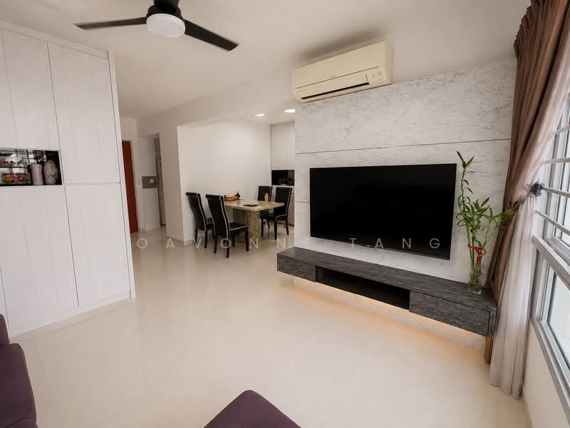 691B Woodlands Drive 73, 691B Woodlands Drive 73, 3 Bedrooms, 1,001 sqft, HDB Flat For Sale, by Joavonne Tang, 500193483 - Living Room - PropertyGuru.com.sg
