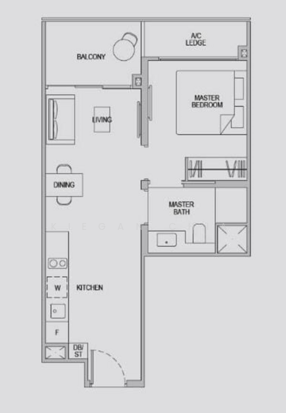 Kopar At Newton, 6 Makeway Avenue, 1 Bedroom, 517 sqft, Condominium For Sale, by Kiegan Chia, 500193499 - PropertyGuru.com.sg
