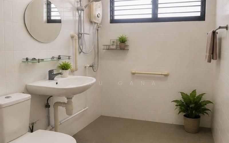 627 Yishun Street 61, 627 Yishun Street 61, 3 Bedrooms, 1,110 sqft, HDB Flat For Sale, by Aaru Gana, 500193512 - Bathroom - PropertyGuru.com.sg