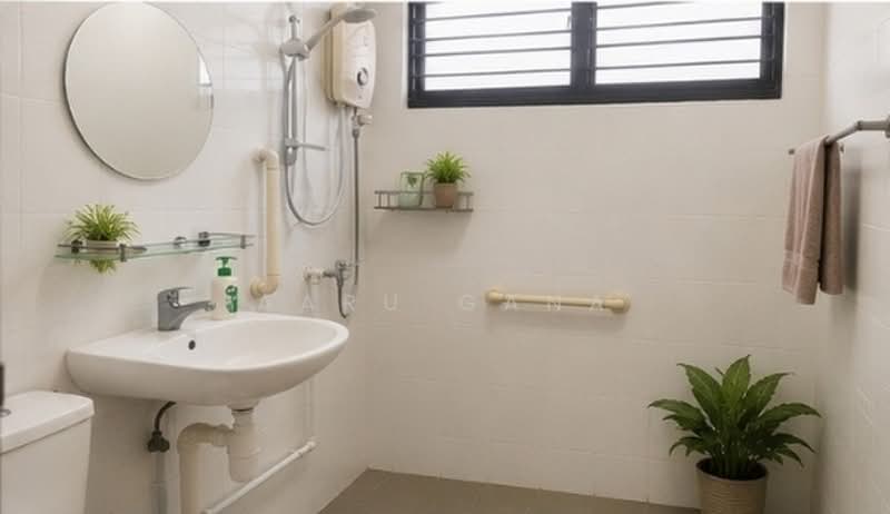 627 Yishun Street 61, 627 Yishun Street 61, 3 Bedrooms, 1,110 sqft, HDB Flat For Sale, by Aaru Gana, 500193512 - Bathroom - PropertyGuru.com.sg