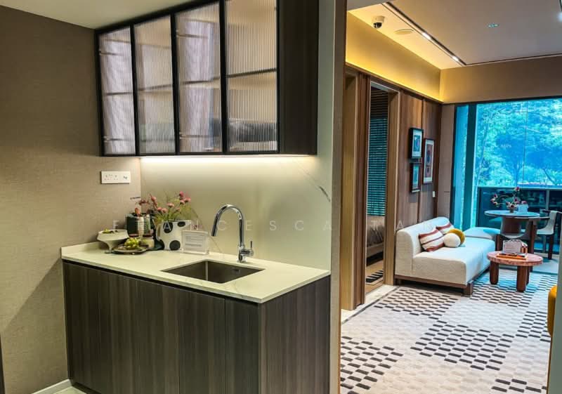 River Green, 11 River Valley Road, Studio, 420 sqft, Condominium For Sale, by Francesca Tan, 500193531 - Kitchen - PropertyGuru.com.sg