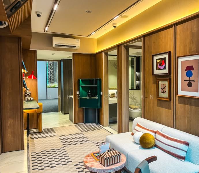 River Green, 11 River Valley Road, Studio, 420 sqft, Condominium For Sale, by Francesca Tan, 500193531 - Living Room - PropertyGuru.com.sg
