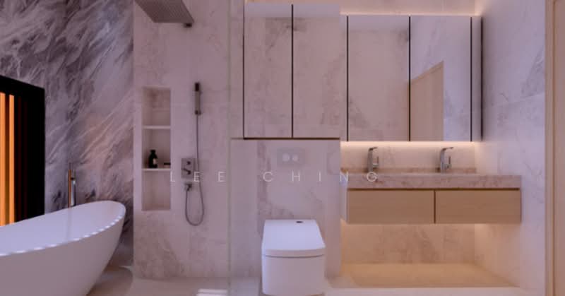 ⭐️⭐️LANDED7772@D20 Brand New FH Terr | St Nic Girls | AiTong | Eateries | Move in |, Sembawang Hills Estate, Thomson Hills Estate, 5 Bedrooms, 3,600 sqft, Terraced House For Sale, by Lee Ching, 500193541 - Bathroom - PropertyGuru.com.sg