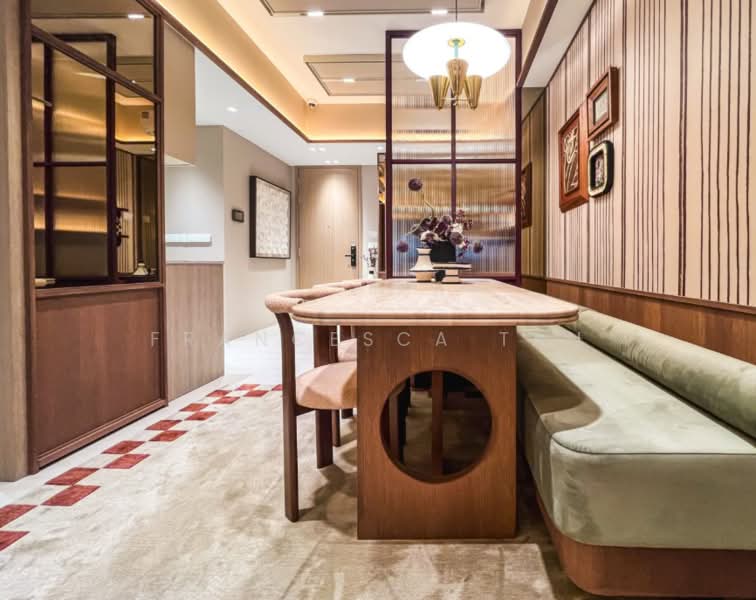 Bloomsbury Residences, 61 Media Circle, 2 Bedrooms, 678 sqft, Apartment For Sale, by Francesca Tan, 500193624 - Dining Room - PropertyGuru.com.sg