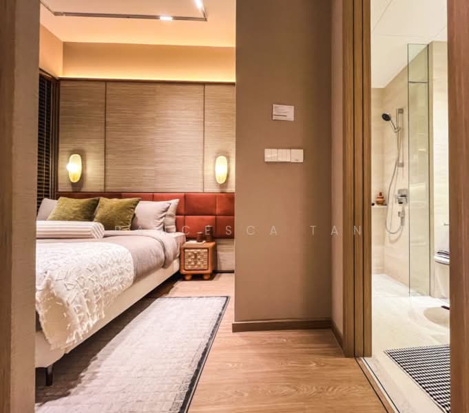 Bloomsbury Residences, 61 Media Circle, 2 Bedrooms, 678 sqft, Apartment For Sale, by Francesca Tan, 500193624 - Bedroom - PropertyGuru.com.sg