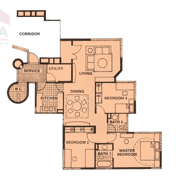 Bullion Park, 160 Lentor Loop, 3 Bedrooms, 1,259 sqft, Condominium For Sale, by Michelle Leong, 500193626 - PropertyGuru.com.sg