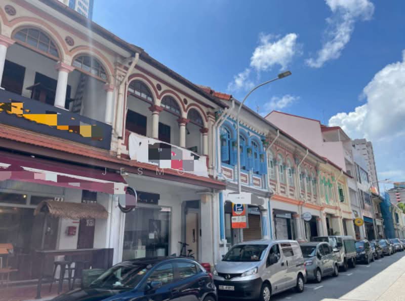 HERITAGE COMMERCIAL SHOPHOUSE IN JALAN BESAR @ D8, JALAN BESAR, 3,850 sqft, Shop / Shophouse For Sale, by Jesmond Lee, 500193635 - Exterior - CommercialGuru.com.sg