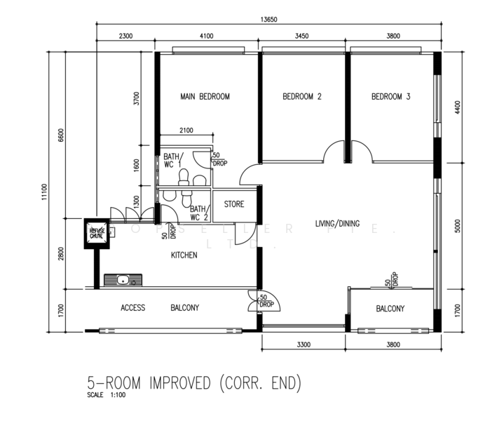 121 Pending Road, 121 Pending Road, 3 Bedrooms, 1,410 sqft, HDB Flat For Sale, by ADNIX LIU, 500193670 - PropertyGuru.com.sg