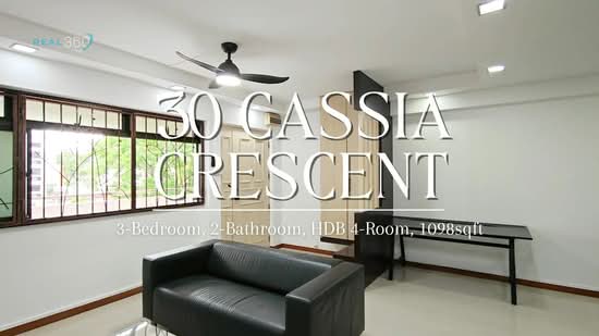 30 Cassia Crescent, 30 Cassia Crescent, 3 Bedrooms, 1,098 sqft, HDB Flat For Sale, by Darryl Jonathan Tan, 500193674 - PropertyGuru.com.sg