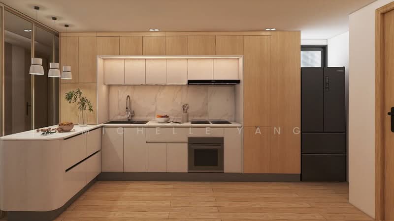 WaterScape @ Cavenagh, 65A Cavenagh Road, 2 Bedrooms, 1,066 sqft, Apartment For Sale, by Michelle Yang, 500193675 - Kitchen - PropertyGuru.com.sg