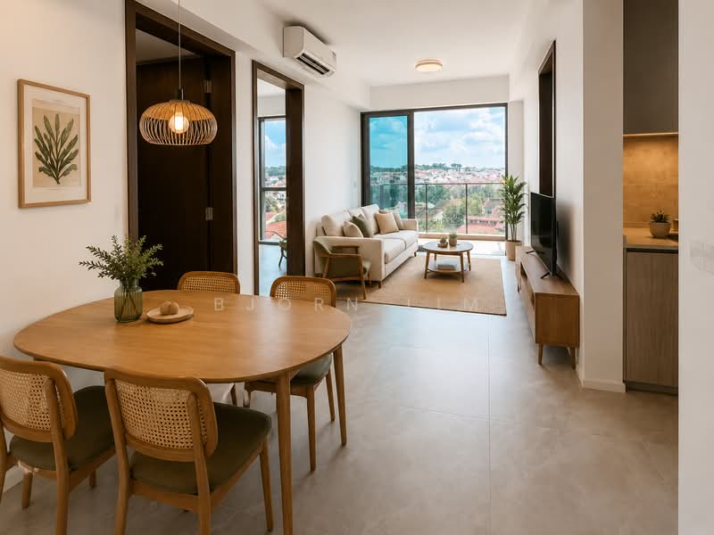 AMO Residence, 23 Ang Mo Kio Rise, 2 Bedrooms, 678 sqft, Condominium For Sale, by Bjorn Lim, 500193685 - Living Room - PropertyGuru.com.sg