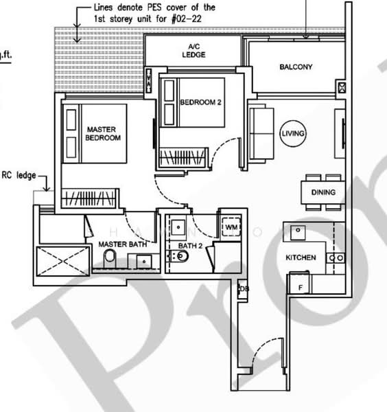 Jewel @ Buangkok, 87 Compassvale Bow, 2 Bedrooms, 732 sqft, Condominium For Sale, by Shawn Low, 500193713 - PropertyGuru.com.sg