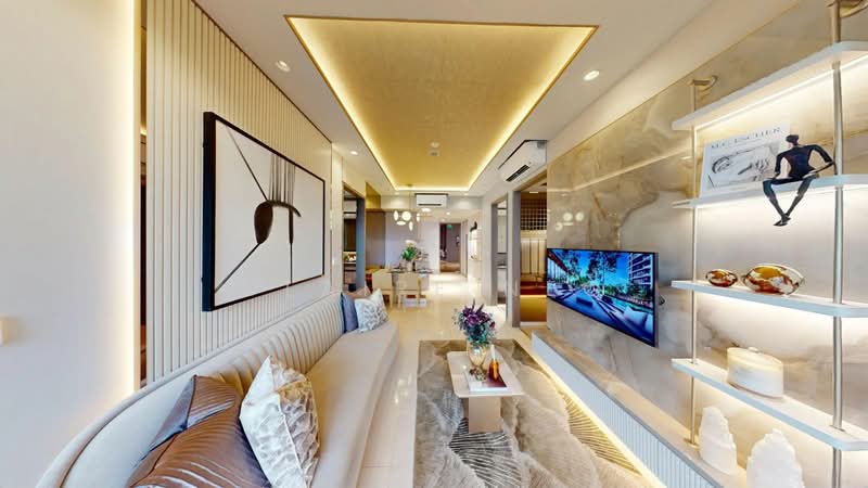 The Myst, 800 Upper Bukit Timah Road, 3 Bedrooms, 850 sqft, Condominium For Sale, by Claire Neo, 500193725 - Living Room - PropertyGuru.com.sg