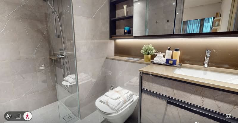 The Myst, 800 Upper Bukit Timah Road, 3 Bedrooms, 850 sqft, Condominium For Sale, by Claire Neo, 500193725 - Bathroom - PropertyGuru.com.sg