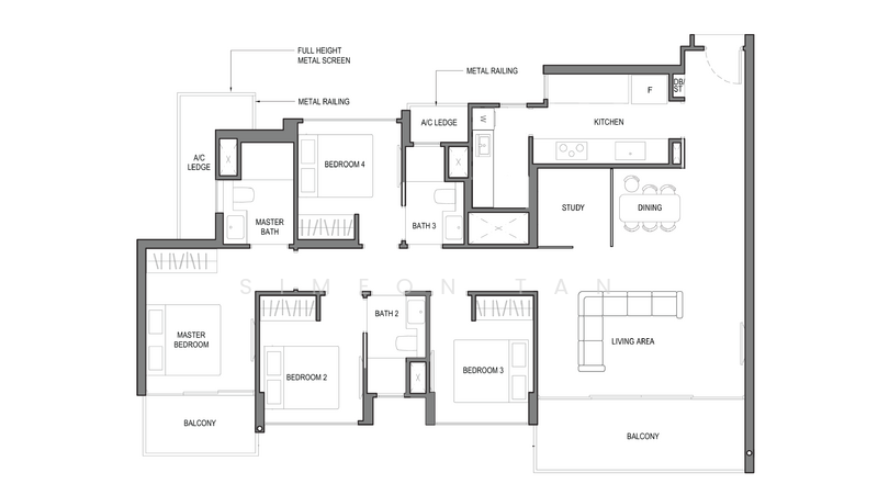 Parc Komo, 959 Upper Changi Road North, 4 Bedrooms, 1,410 sqft, Condominium For Sale, by Simeon Tan, 500193735 - PropertyGuru.com.sg