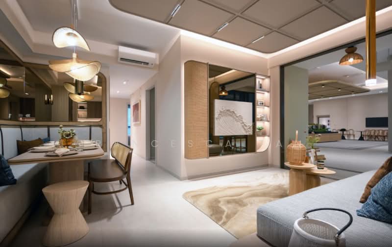 Bagnall Haus, 811 Upper East Coast Road, Bedok / Upper East Coast, 4 Bedrooms, 1,249 sqft, Condominium For Sale, by Francesca Tan, 500193746 - Living Room - PropertyGuru.com.sg