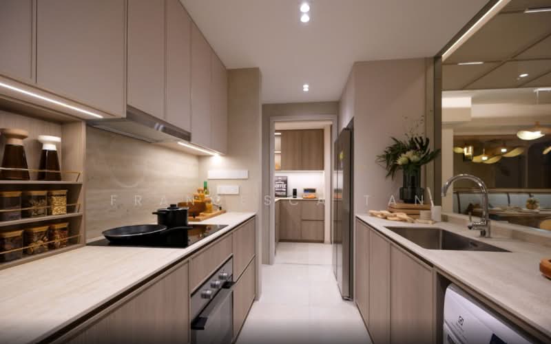 Bagnall Haus, 811 Upper East Coast Road, Bedok / Upper East Coast, 4 Bedrooms, 1,249 sqft, Condominium For Sale, by Francesca Tan, 500193746 - Kitchen - PropertyGuru.com.sg