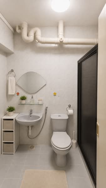 179 Lompang Road, 179 Lompang Road, 3 Bedrooms, 1,184 sqft, HDB Flat For Sale, by Terence Chua Kai Lun, 500193753 - Bathroom - PropertyGuru.com.sg