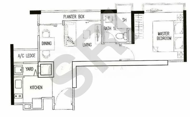 City Regency, 18 Saint Michael's Road, 1 Bedroom, 484 sqft, Apartment For Sale, by Zan Chia, 500193757 - PropertyGuru.com.sg